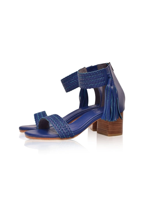 Cabana Tassel Heel Sandals