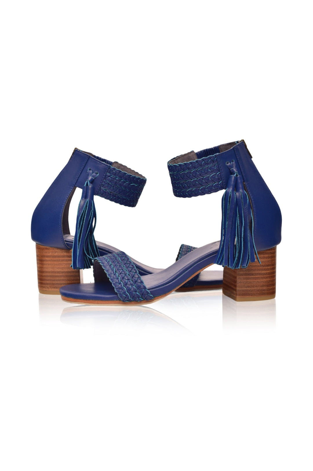 Cabana Tassel Heel Sandals