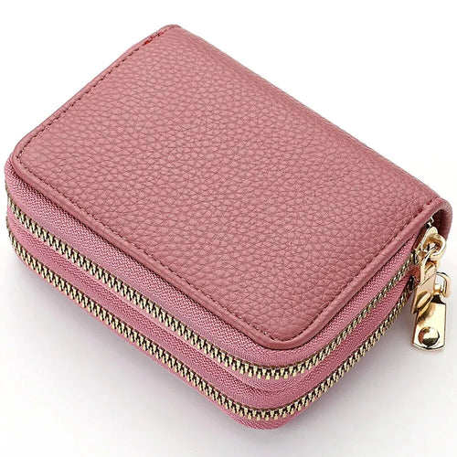 Women Zipper Short Style Purse Wallet